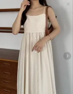 キャミワンピース ストライプ