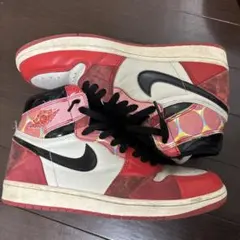 Nike Air Jordan 1 スパイダーマン レッド/ホワイト/ブラック