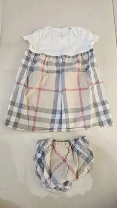 Burberry☆チェック柄ワンピースセット 24ヶ月