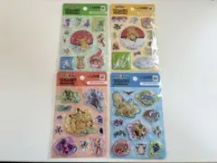 【韓国限定】DAISO ポケモンシール　４点セット