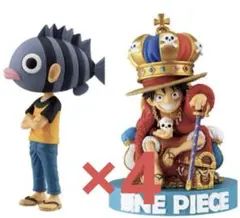 尾田栄一郎 ルフィ Limited Edition ワーコレ 4セット ONE PIECE BASE SHOP 限定ワーコレ ルフィ ×4尾田栄一郎×4 - メルカリ