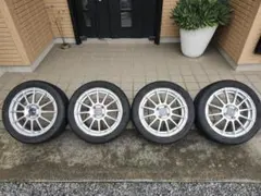 BBS RG345 鍛造4本セットPCD100レガシィプリウススタッドレスVRX