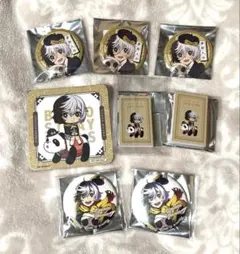 夢野久作 Qちゃん 文スト 缶バッチ 缶バッジ 花やしき ステッカー