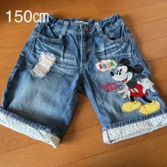 ハーフパンツ　ディズニー　150㎝