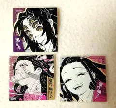 鬼滅の刃 スクエアステッカー 鬼滅 禰豆子 黒死牟