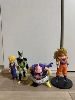 セル　魔人ブウ　孫悟飯　孫悟空　セット