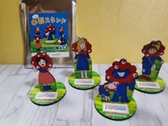 ハイジ　ミャクミャクコラボ　クリップ付木製スタンド　4点のサムネイル