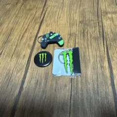 Monster Energy ゲームコントローラーキーホルダーセット