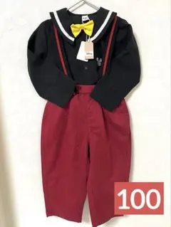 新品 リトシー ミッキー なりきりコスチューム 100 上下セット 春ディズニー