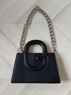 GYDA GYDA ショルダーバッグ ハンドバッグ ブラックのサムネイル