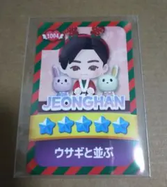 Seventeen　セブチ　ジョンハン　パズル　パズチ　会場限定カード　トレカ