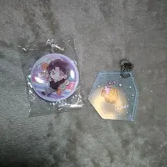 SUGA缶バッジ と SHOOKYキーホルダーセット