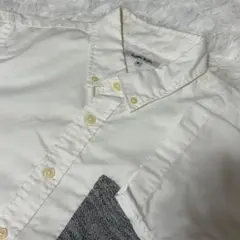 匿名配送 GLOBAL WORK グローバルワーク M ホワイト 半袖シャツ