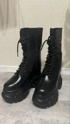 タオバオ　シークレットブーツ　厚底　18cm