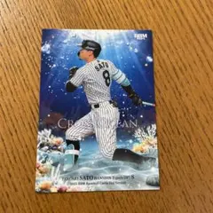 佐藤輝明 阪神タイガース トレーディングカード 2025