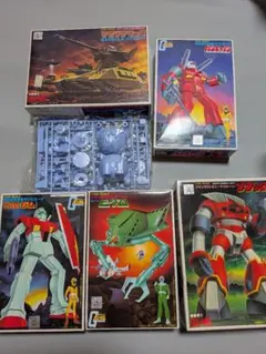 旧キット　マゼラアタック　ジムキャノン　ザクデザートタイプ　ザクキャノン　未組立 旧キット マゼラアタック ジムキャノン ザクデザートタイプ ザク