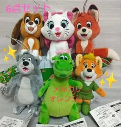 新品♡ディズニー 100thセレブレーション ぬいぐるみ マスコット 6点