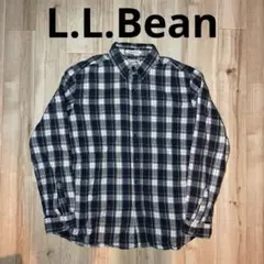 L.L.Bean トラディショナルフィット 長袖ネルシャツ M