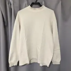 UNIQLO U長袖　モックネックプルオーバー　美品