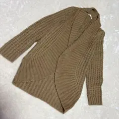 a.v.v standard ベージュ ニットカーディガン長袖 【美品】おしゃれ
