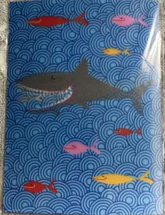 Flying Tiger サメ柄 ポストカード