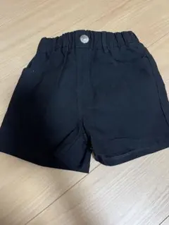新品　女の子 ハーフパンツ ブラック 130cm