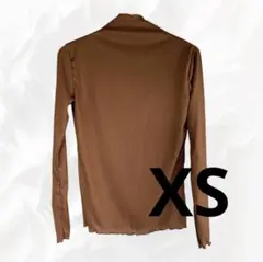 【新品】薄手トップス　メロウトップス　ブラウン