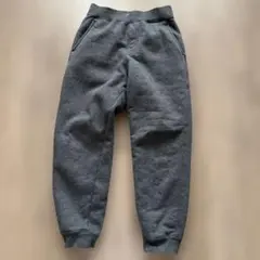 UNIQLO ボアスウェットパンツ 130 ダークグレー