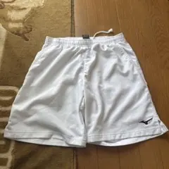 Mizuno ホワイト ハーフパンツ Lサイズ