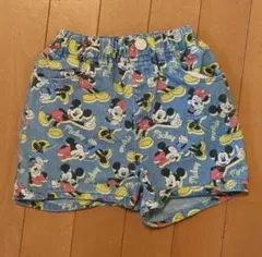 ミッキーマウス・ミニーマウス　ハーフパンツ　デニム　110cm