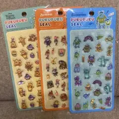 A*o様 ディズニー ぷくぷくシール　3点セット