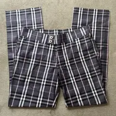 O.i様専用 激レア！グレー系チェック柄パンツ - メルカリ