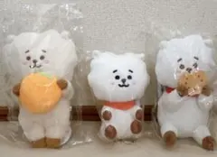 BT21 RJ フルーツぬいぐるみM＆ フルーツビーンドール 2点セット