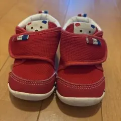 MIKIHOUSE HOT BISCUITS メッシュレッドシューズ