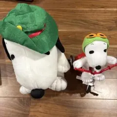 スヌーピー　ぬいぐるみ　2種セット