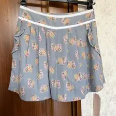 新品　美品　パターン　ショートパンツ　サックスのサムネイル