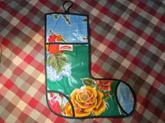 Kitsch Kitchen 花柄 ブーツウォールポケット