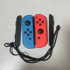 Joy-Con Nintendo Switch 青/赤 リストストラップ付き