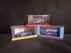 EBBRO RAYBRIG NSX-GT 2017 2018 2020 3台のサムネイル