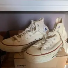 コンバース オールスター ハイカット スニーカー ホワイト 25.5cm