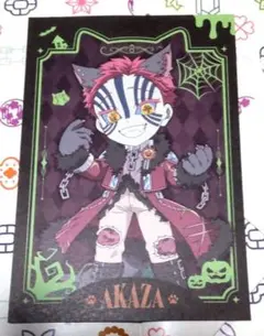 鬼滅の刃　ufotableハロウィン 2025 トワイライトポストカード　猗窩座