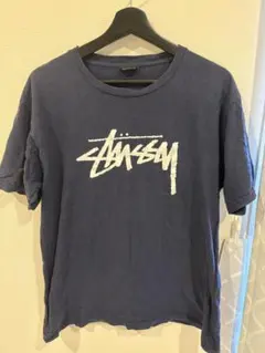 ビッグサイズ XL stussy スウェットシャツ インディゴ 半袖 Tシャツ 