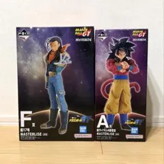 一番くじ ドラゴンボールGT 孫悟空4 A賞 超17号F賞 フィギュアセット