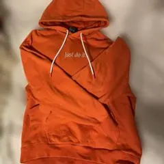 Nike フーディ XL オレンジ Just do it.