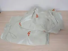 植物モチーフのドレープカーテン（送料込み・匿名配送）