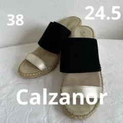 Calzanor サンダル エスパドリーユ スペイン製　38 24.5㌢のサムネイル