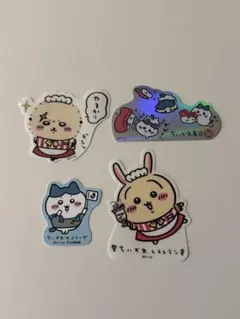 ちいかわ うさぎ ハチワレ ラッコ ステッカー