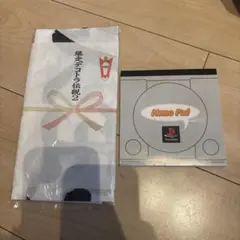 プレイステーション デコトラ伝説2 特典 非売品 手ぬぐい　メモパッド