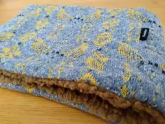 キッズ*ネックウォーマー*53cm*ラトビアニット×プードルボア　ジャガード