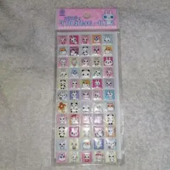 【新品未使用】スキスキ！タイルみたいシール　レトロ　平成